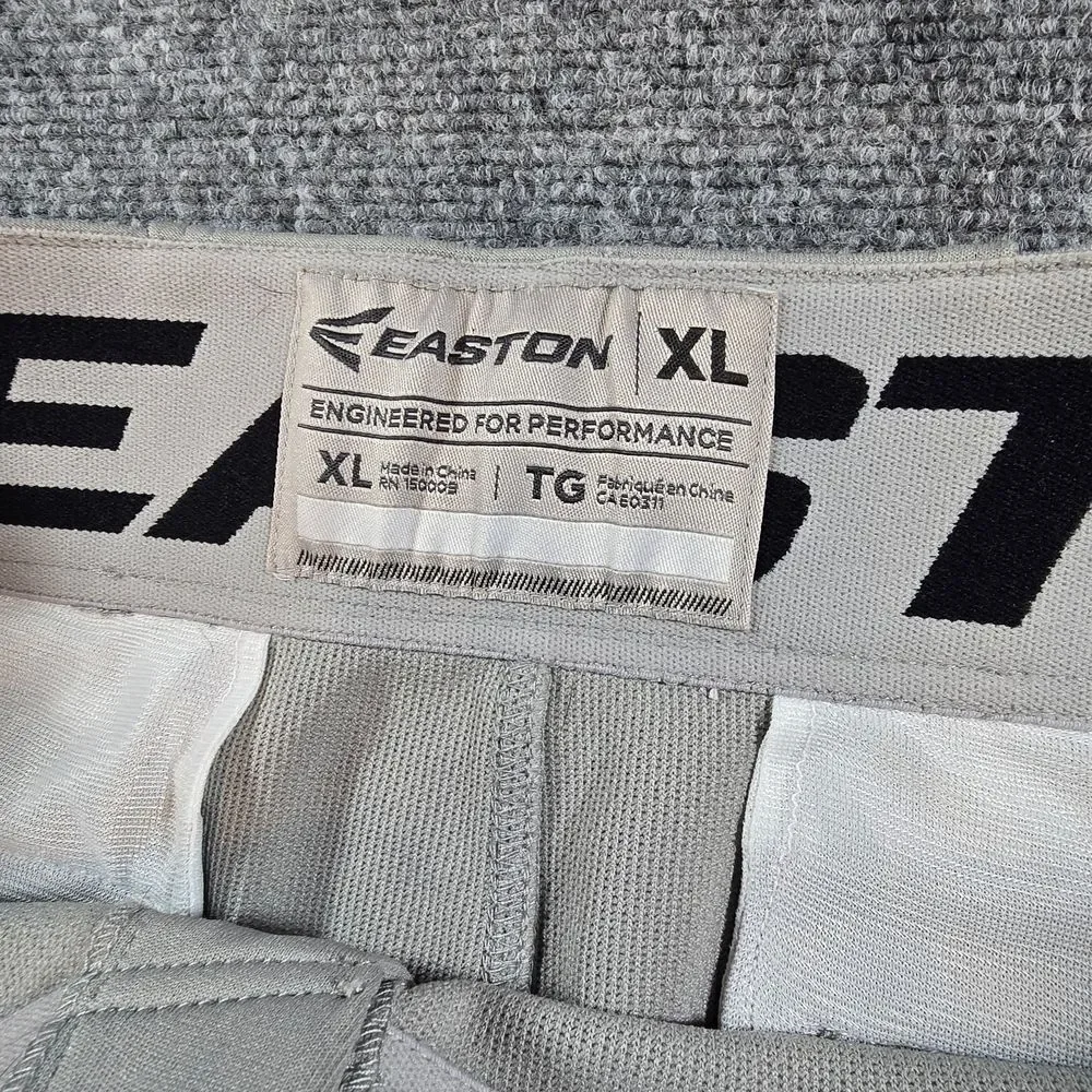Easton Baseball Pants Mens XL Gray Knicker Knee Length Uniform NWT